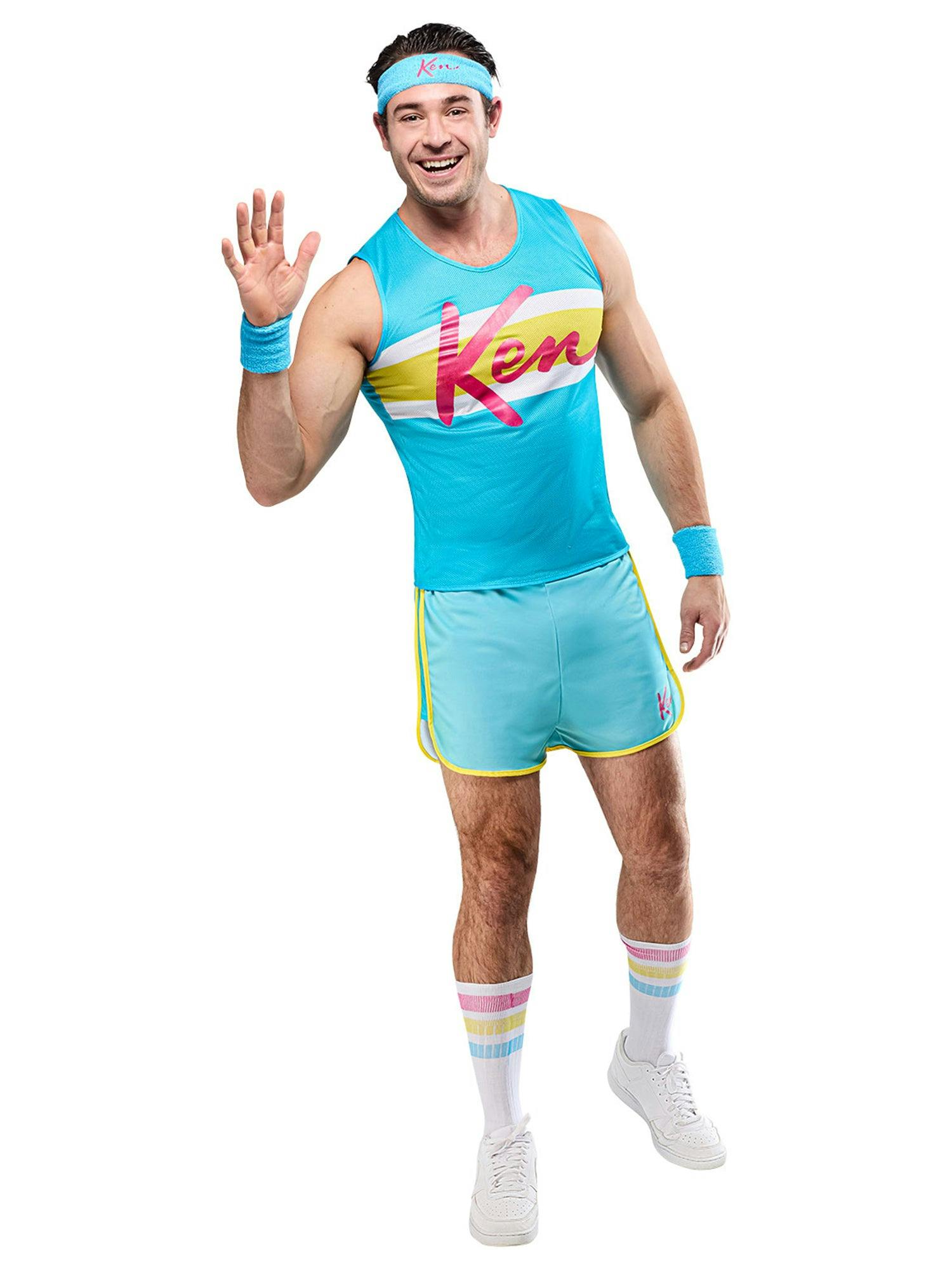 Men's Barbie Classic Exercise Ken Costume