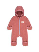 children's merino wool overall - cinnamon