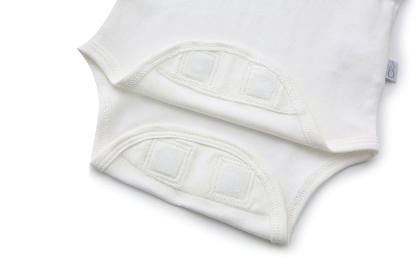 Magnetic Baby Bodysuit 2-Pack - White