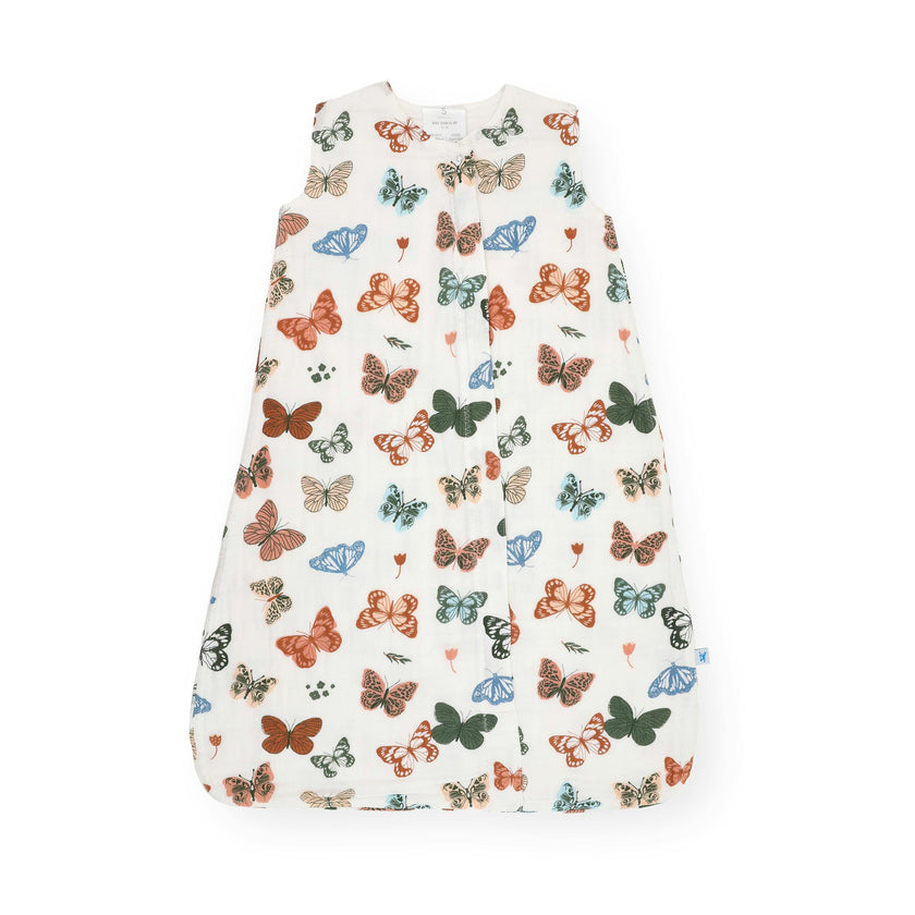 Cotton Muslin Sleep Bag - Butterflies
