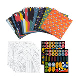 DIY Paper Airplanes Activity Kit - 24 Designs - 2 Sticker Sheets