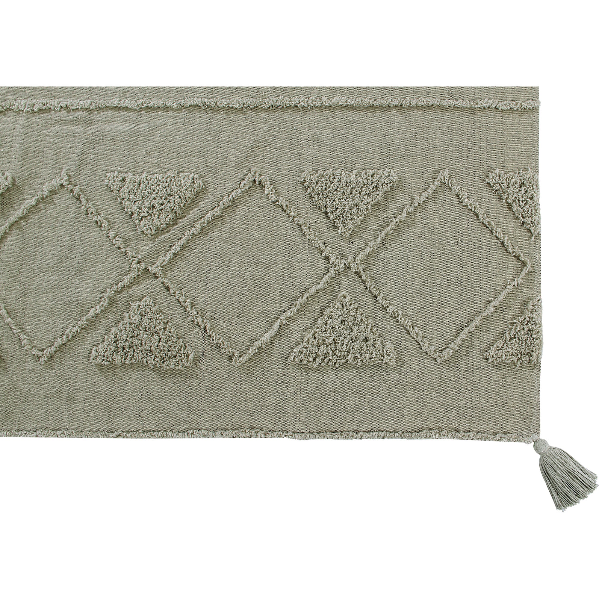Tribu Washable Rug, Green