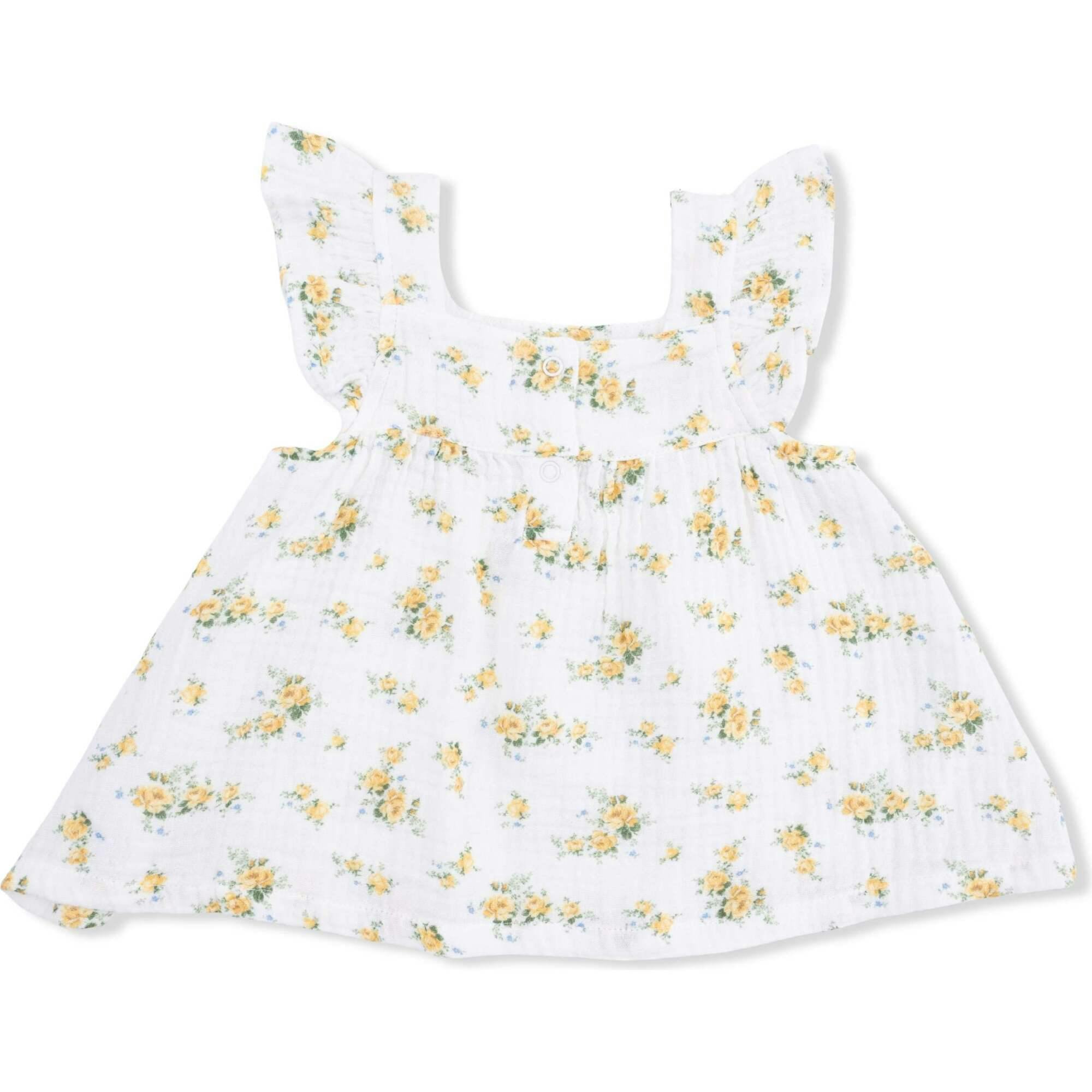 Sunshine Roses - Pinafore and High Waisted Bloomer