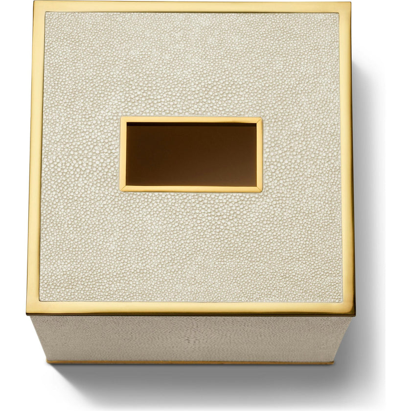 Classic Shagreen Tissue Box Cover