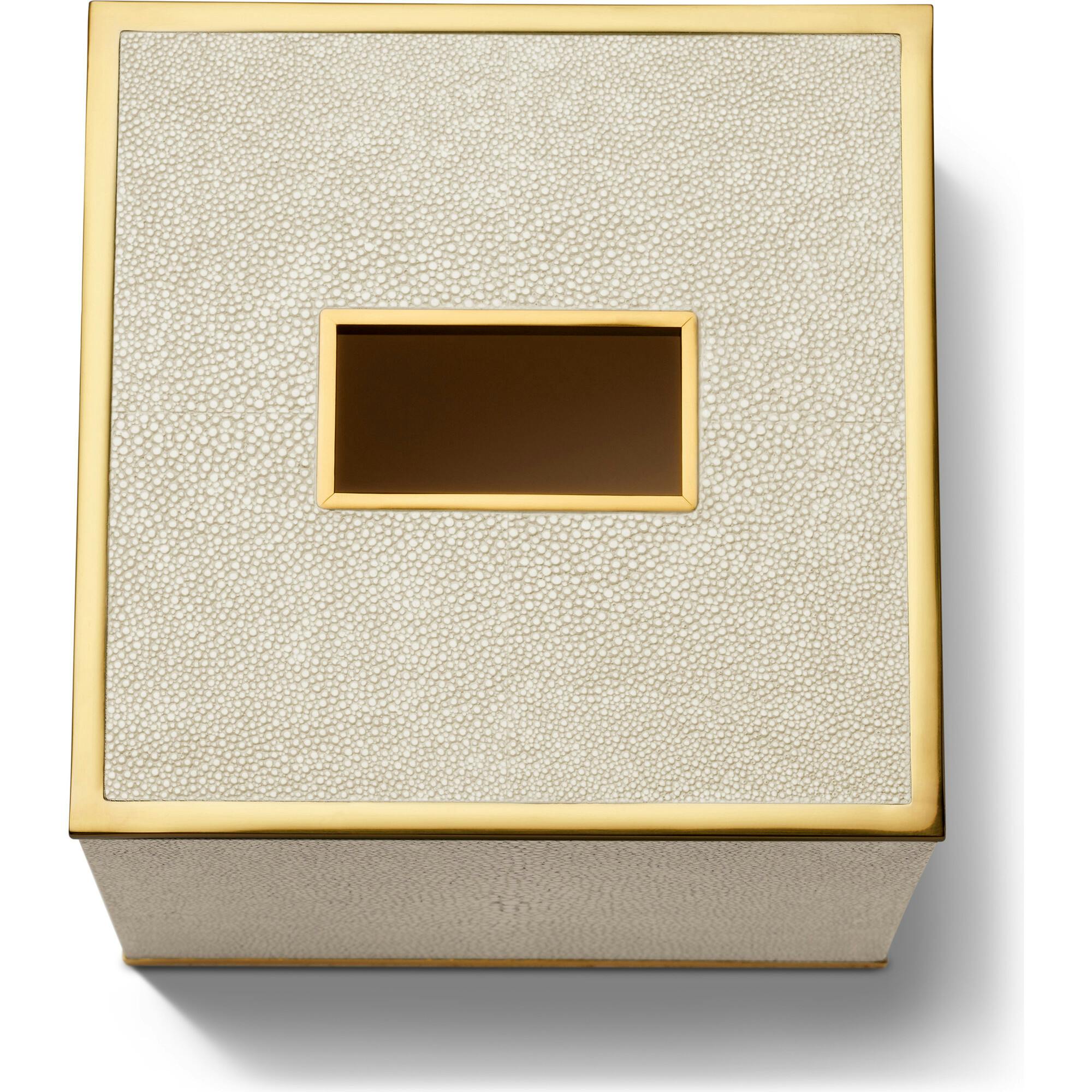 Classic Shagreen Tissue Box Cover