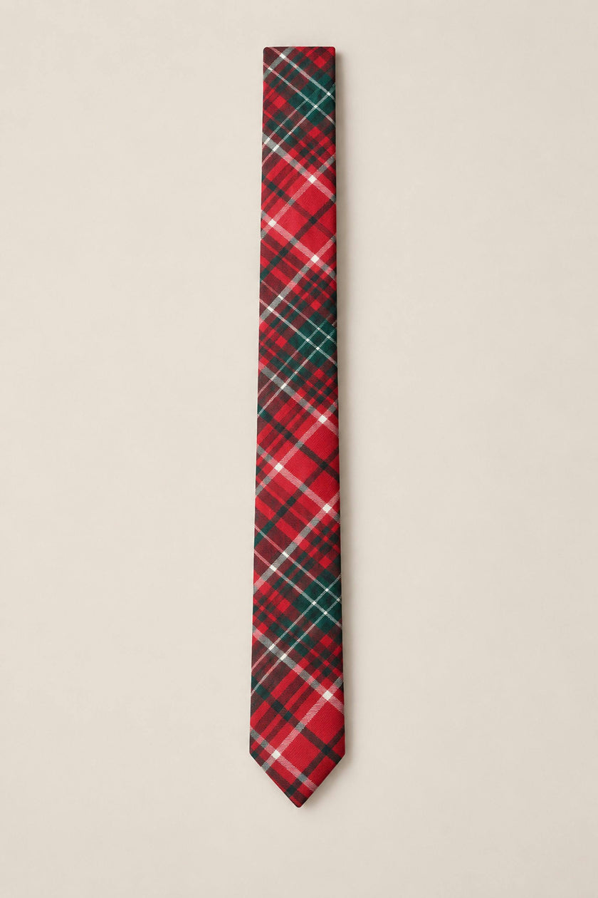 Ties in Christmas Cheer Plaid