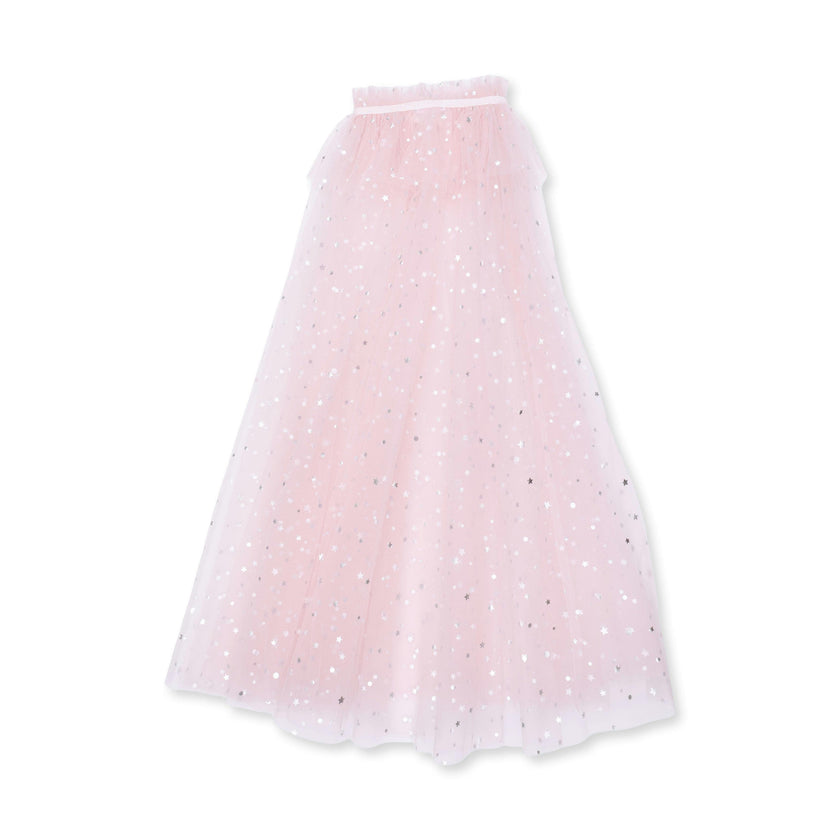 Velour Soft Pink - Tulle Play Cape