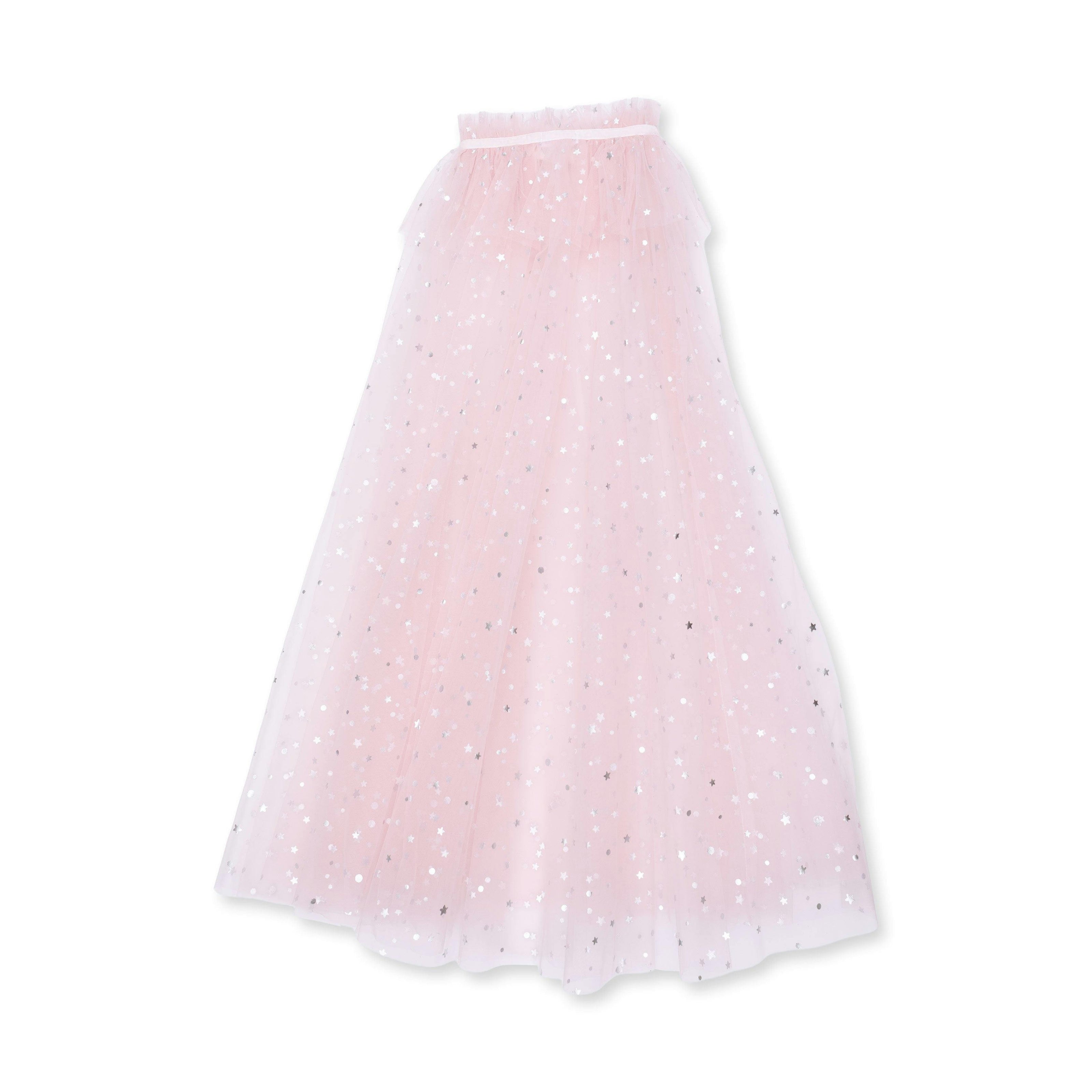 Velour Soft Pink - Tulle Play Cape