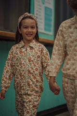 Tracksuit Jacket | Organic Cotton Jersey - In Bloom