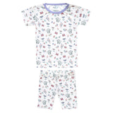 2pc Short Sleeve Pajama Set - Minnie Mouse's Bowquet