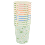 Set of 12 Ditsy Floral Cups