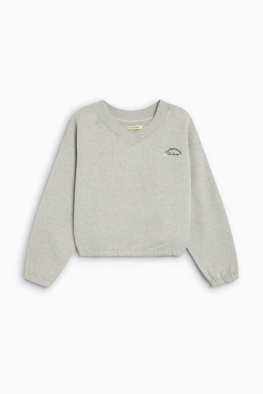 Mochi Woman Sweatshirt Light Grey Melange