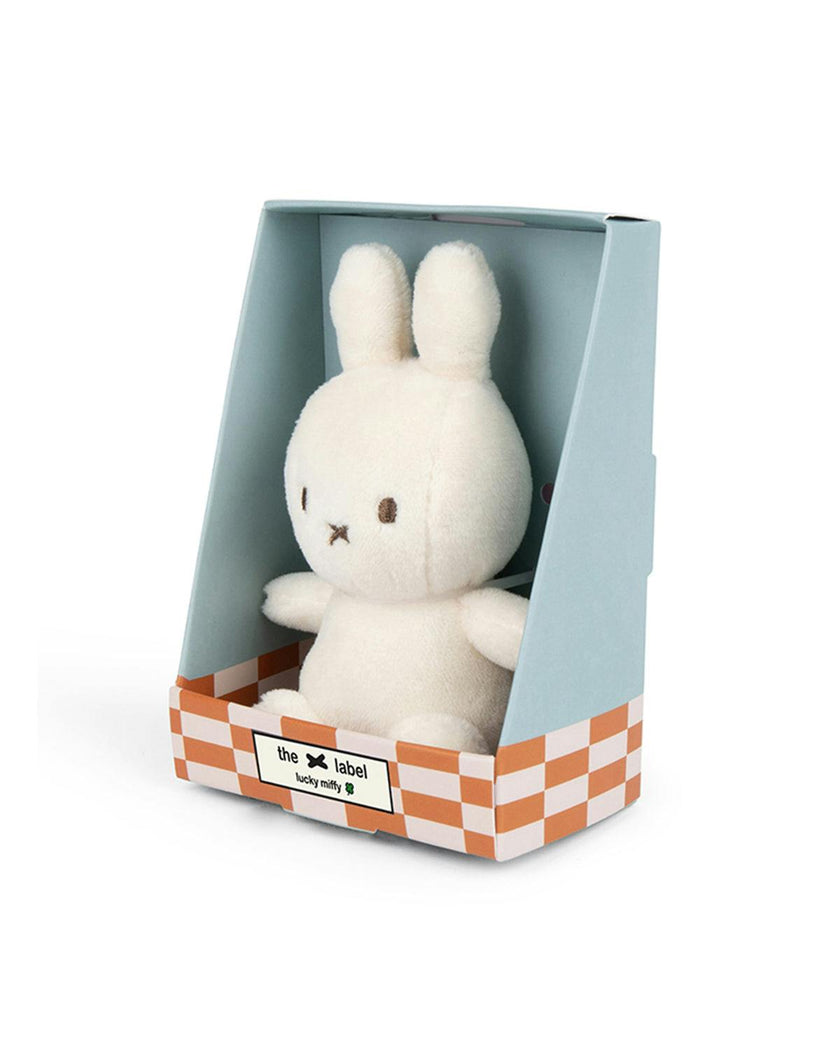 Plush MIFFY LUCKY Sitting Beige in Giftbox 4"