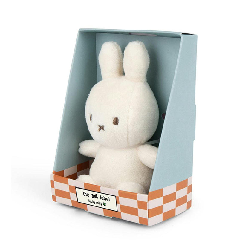 Plush MIFFY LUCKY Sitting Beige in Giftbox 4"