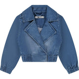 Modern Cinched Waist Denim Jacket