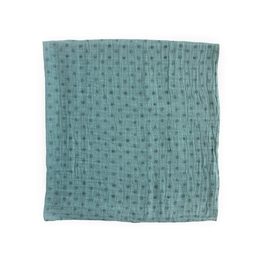 Cotton Muslin Swaddle Blanket - Wallflower