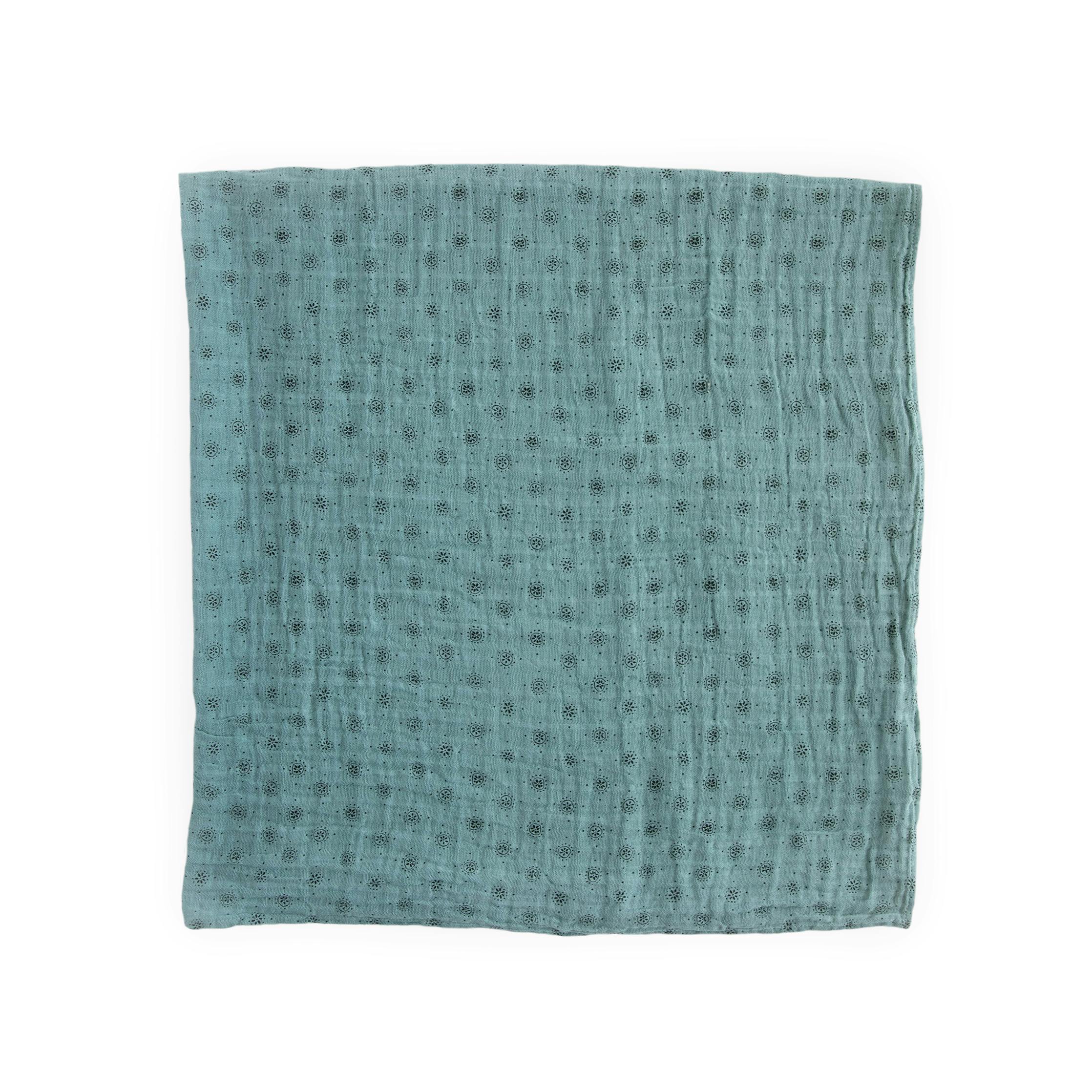 Cotton Muslin Swaddle Blanket - Wallflower
