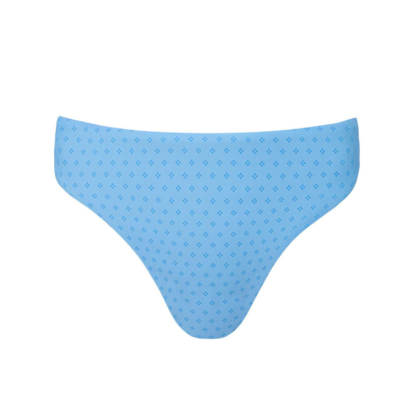 women's le marin dot mid rise bikini bottom
