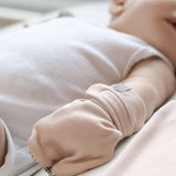 STAY ON MITTS | MIDNIGHT — Bamboo Organic Cotton Blend, 0–6M