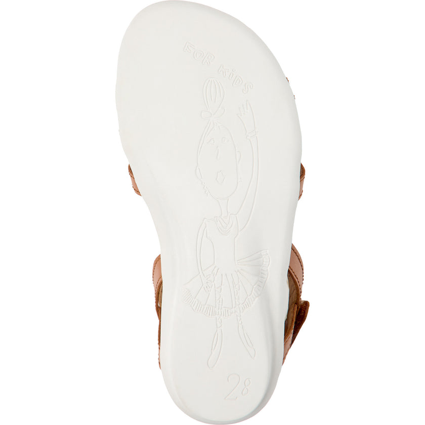 Right Sandals, Medium Brown