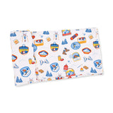 Vintage Ski Patches - Swaddle Blanket