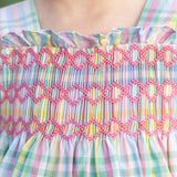 Esme Girl Bubble - Pastel Gingham