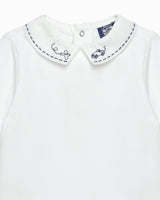 Baby Monty Long-Sleeved Bodysuit in Car & Airplane