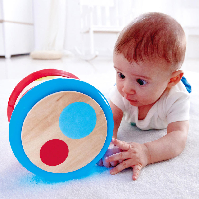 Baby Drum Colorful Rolling Musical Instrument Toy