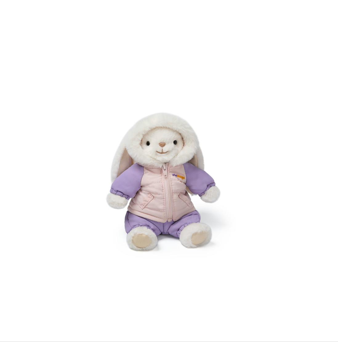 McHugs Snowy Outdoor Smiling Leveret Weighted Plush 18cm