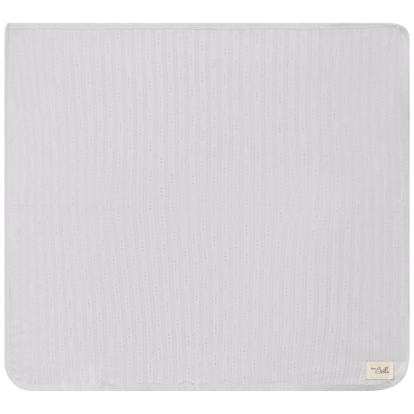 Pointelle Ribbed Blanket