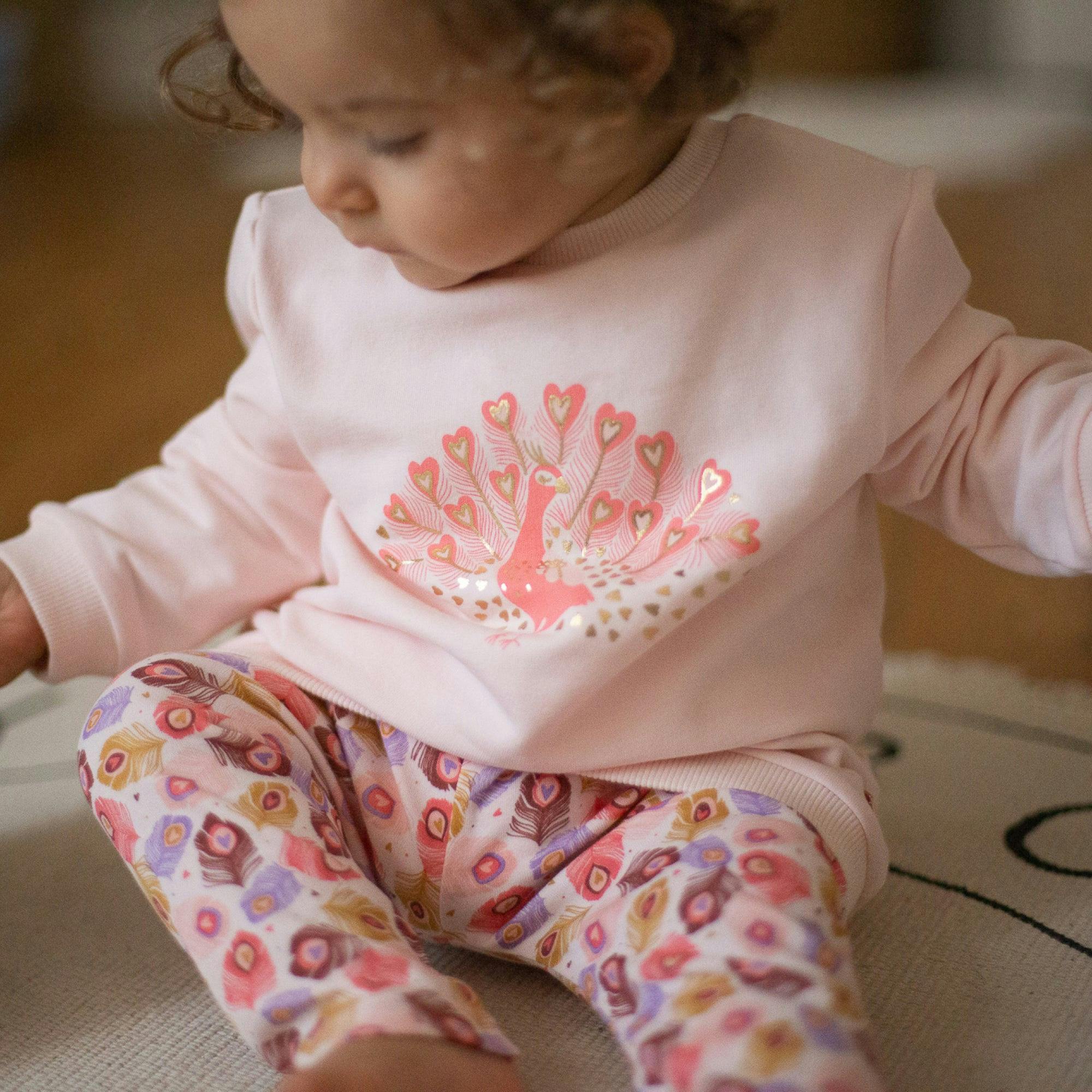 Pink Peacock Dress Outfit