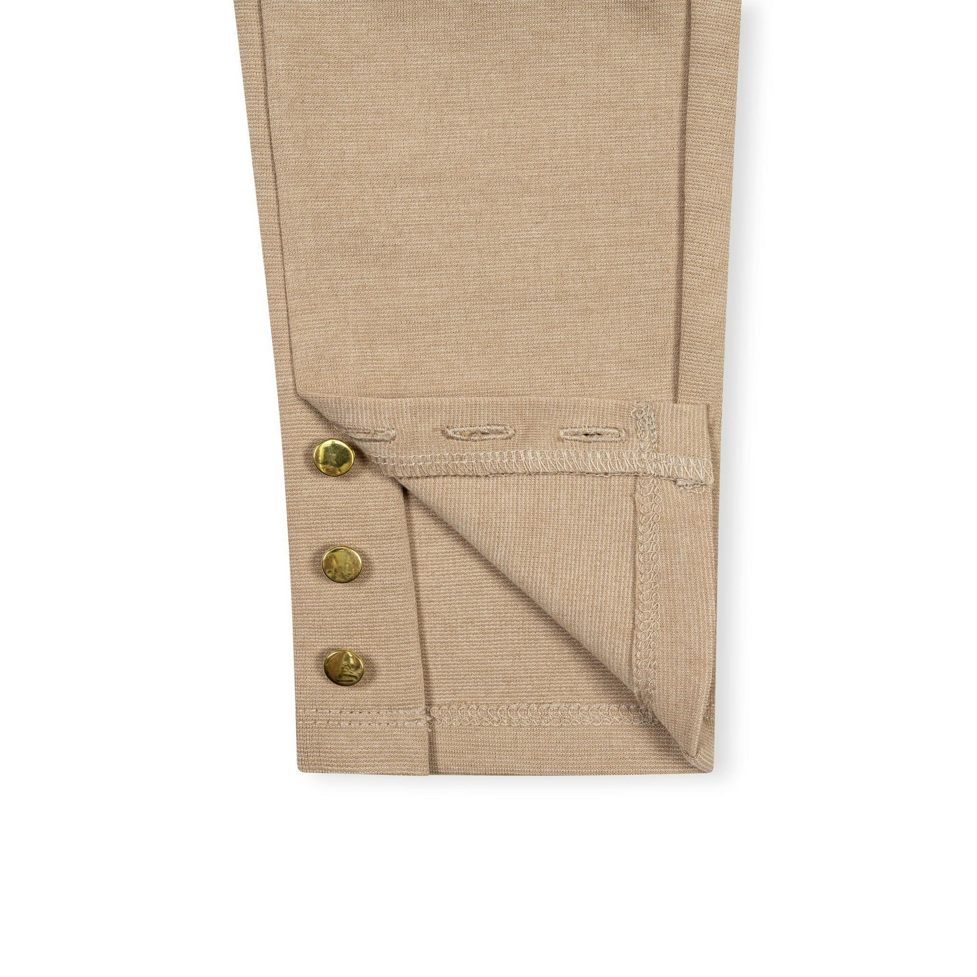 Button Cuff Ponte Pant