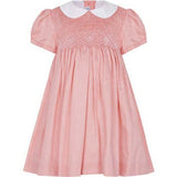 Coral Nella Smocked Dress