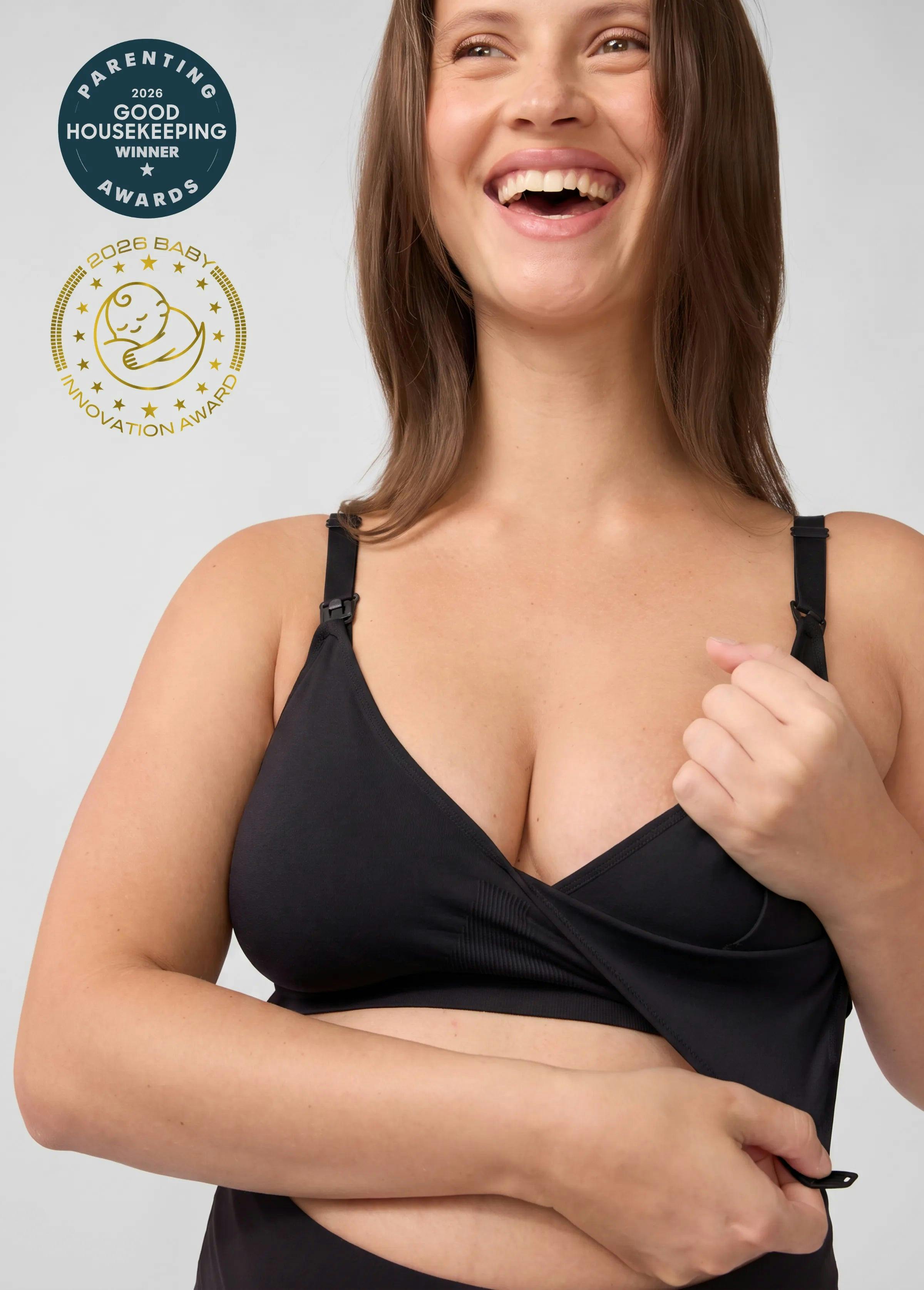 Award-Winning Seamless Nursing + Pumping Bra 2-Pack