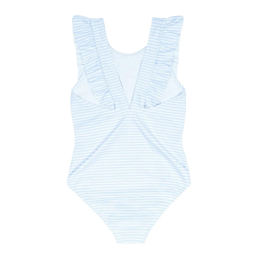 Powder Blue Ruffle One Piece