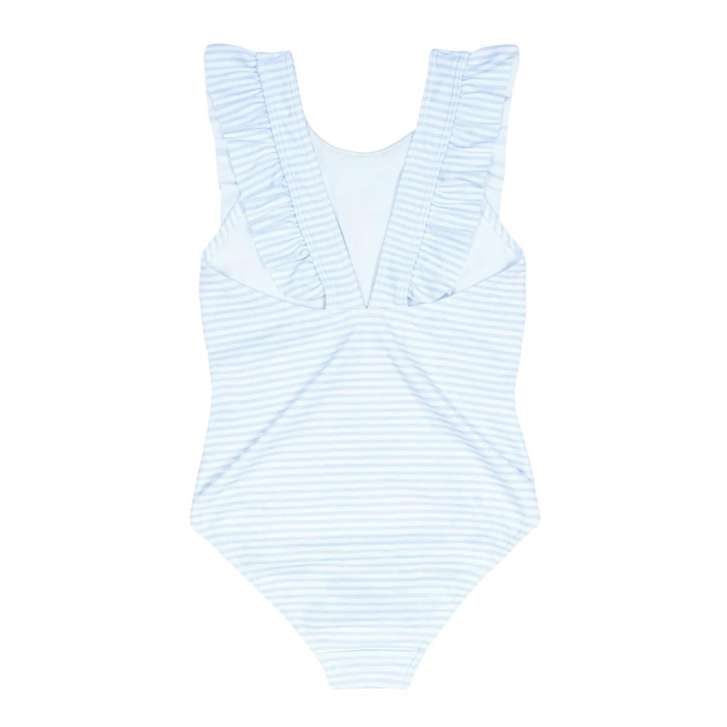 Powder Blue Ruffle One Piece