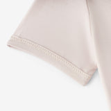 Sepia Rose Luxe Solid Short Sleeve One Piece