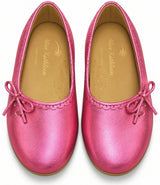Beatrice Flat in Metallic Bubble