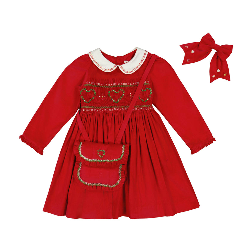 AURELIA RED HAIR BOW
