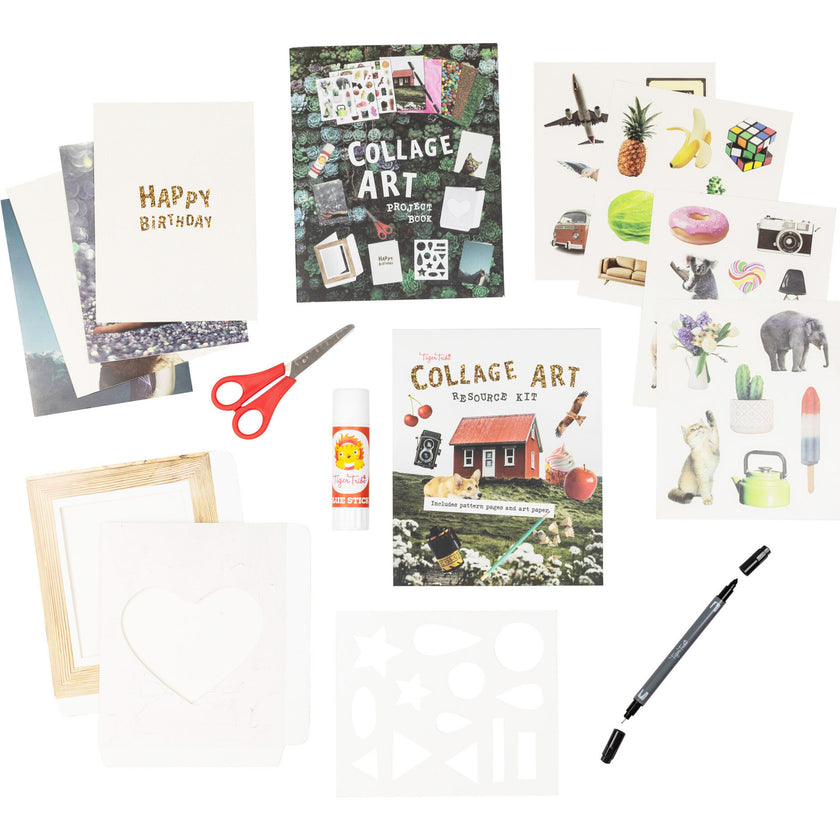 Tribe: Collage Art Set - All-In-1 Artist Kit