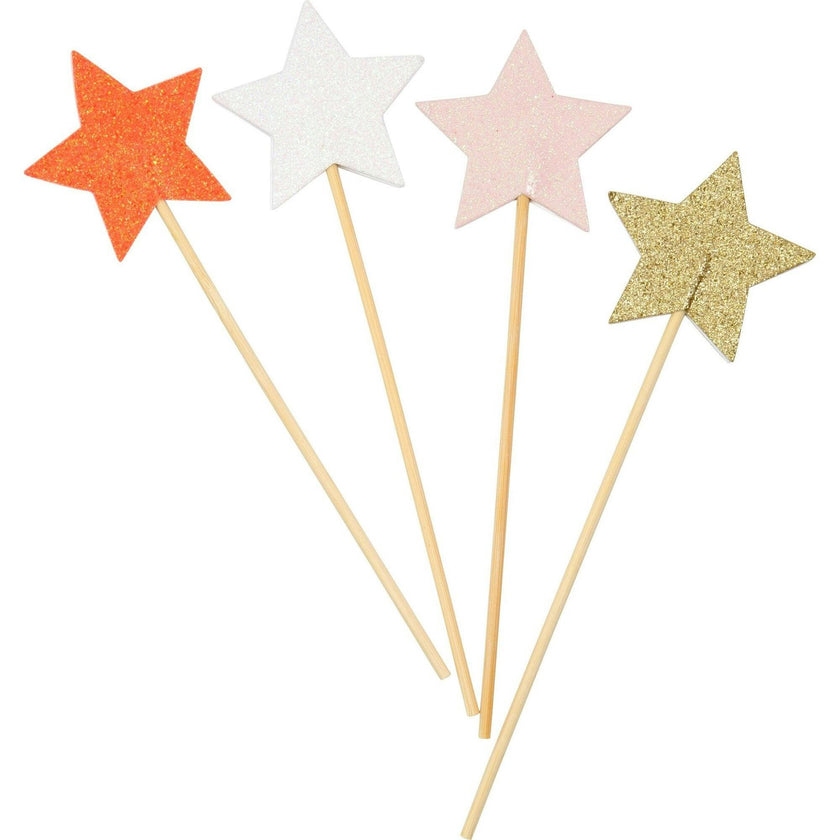 Glitter Star Wands