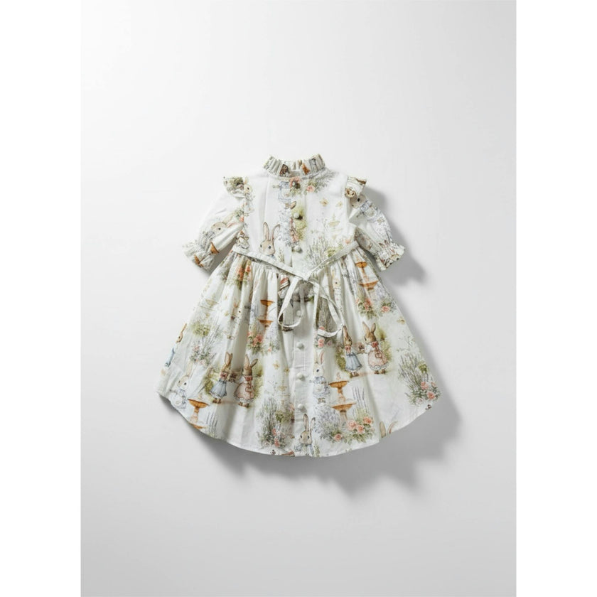 Aoki Dress-Bramble Rabbit Short Sleeve