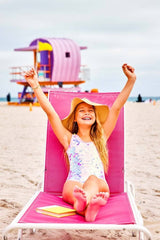 Paillette Mermaid One Piece Swim, Pink