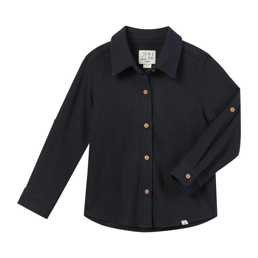 COLUMBIA Navy Jersey Shirt