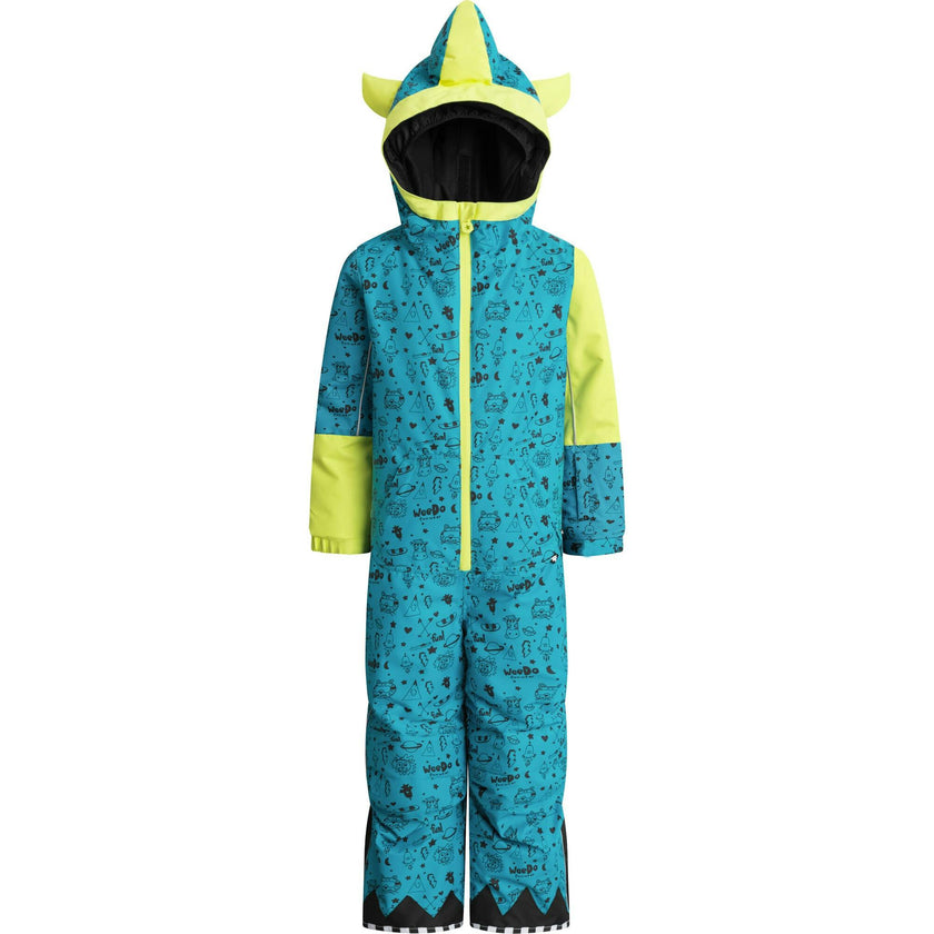 Universe Mondo Monster Snowsuit, Blue