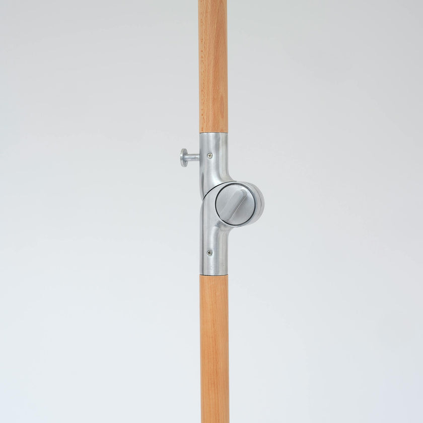 Luxe Beach Umbrella: Cream