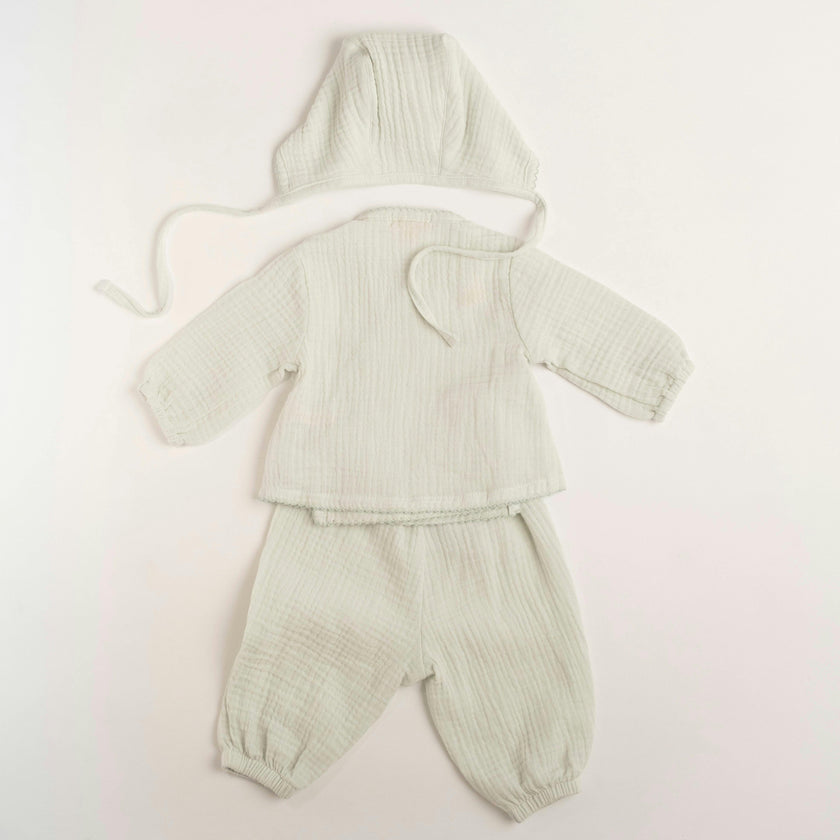 Gauze Bundle Set in Embroidered Stars