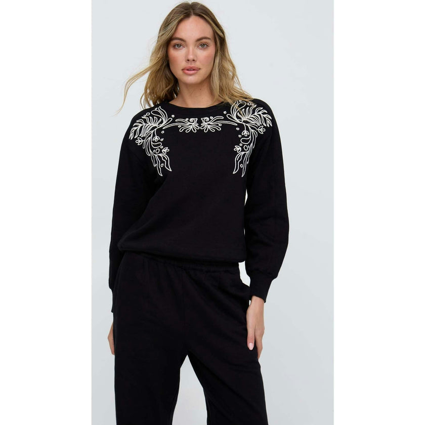 Marmalade Long Sleeves Embroidered Sweatshirt
