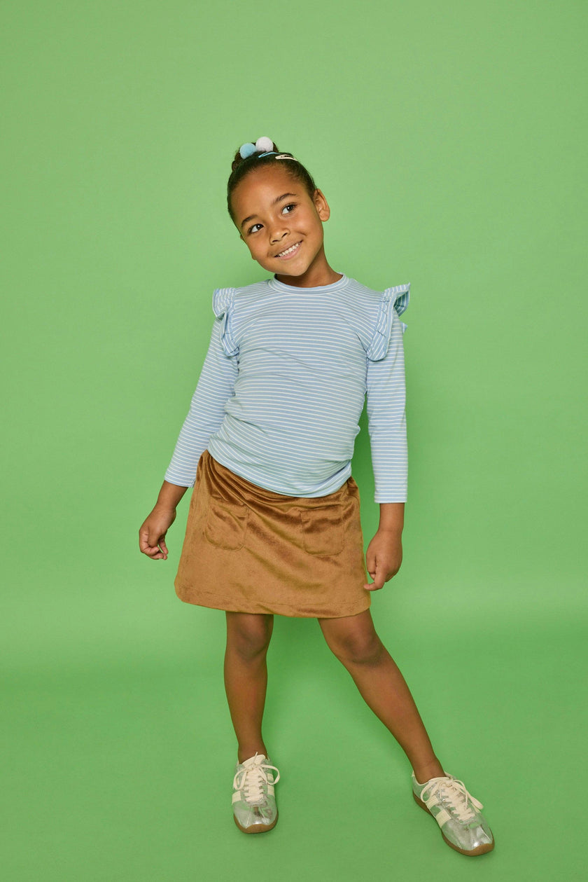 Sadie Tee - Ocean Stripe
