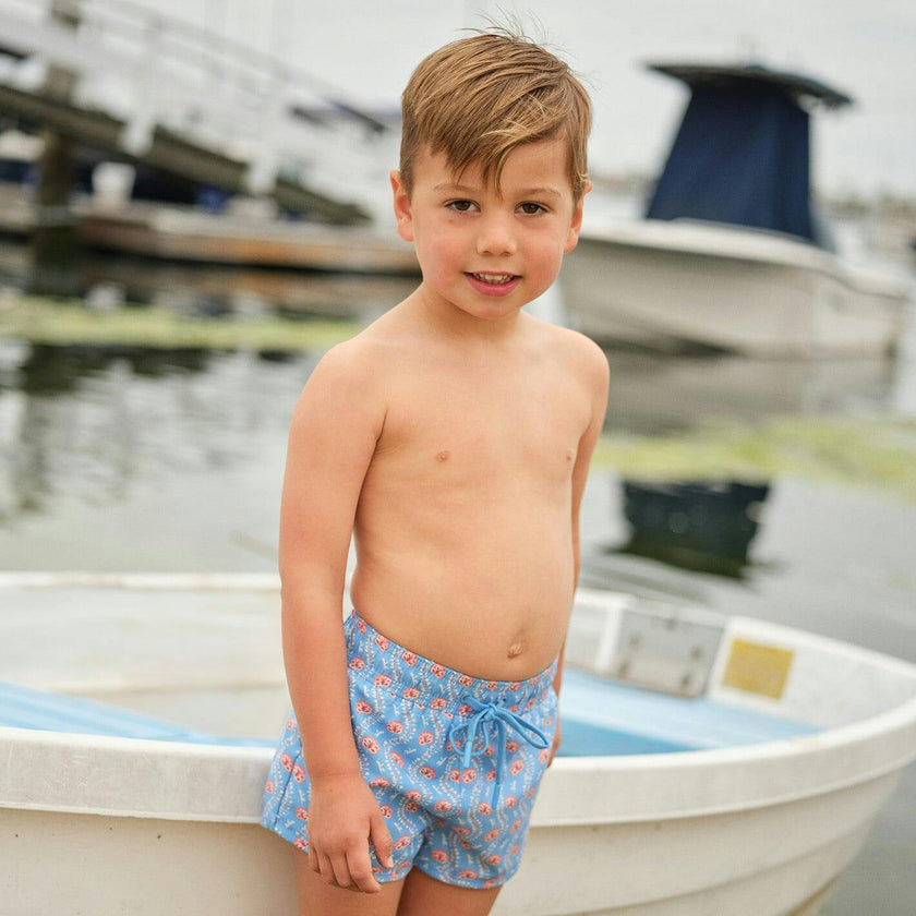 Boys Blue Primrose Boardie